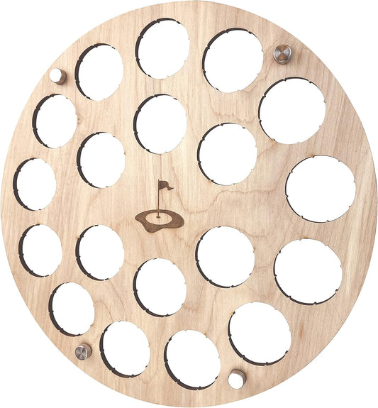Golf Ball Display Holder Collector’S Case Holds 19 Golf Balls Wall Mount Decor